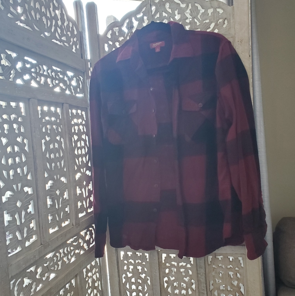 Plaid Button Up - image 4